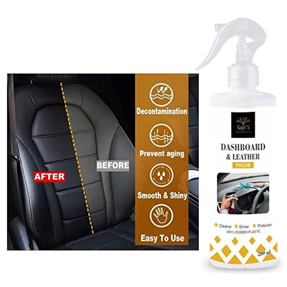 Sapi's Polish for Dashboard & Leather - Made in India