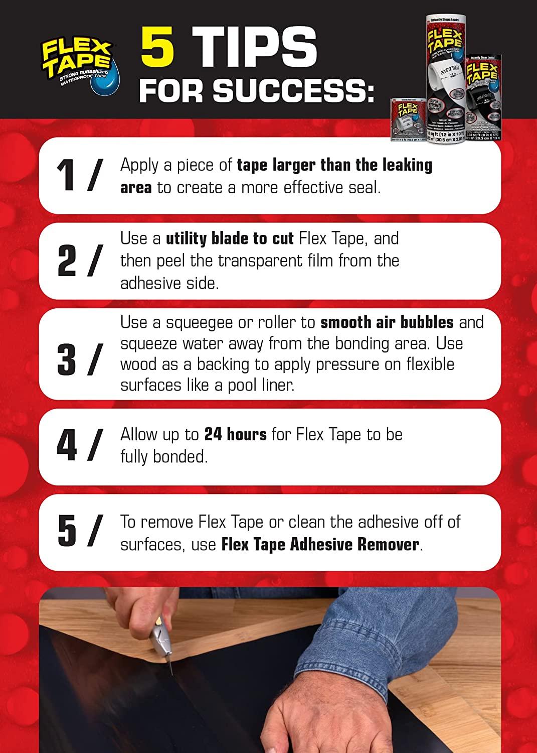 The Flex Tape - Rubberized Waterproof Tape