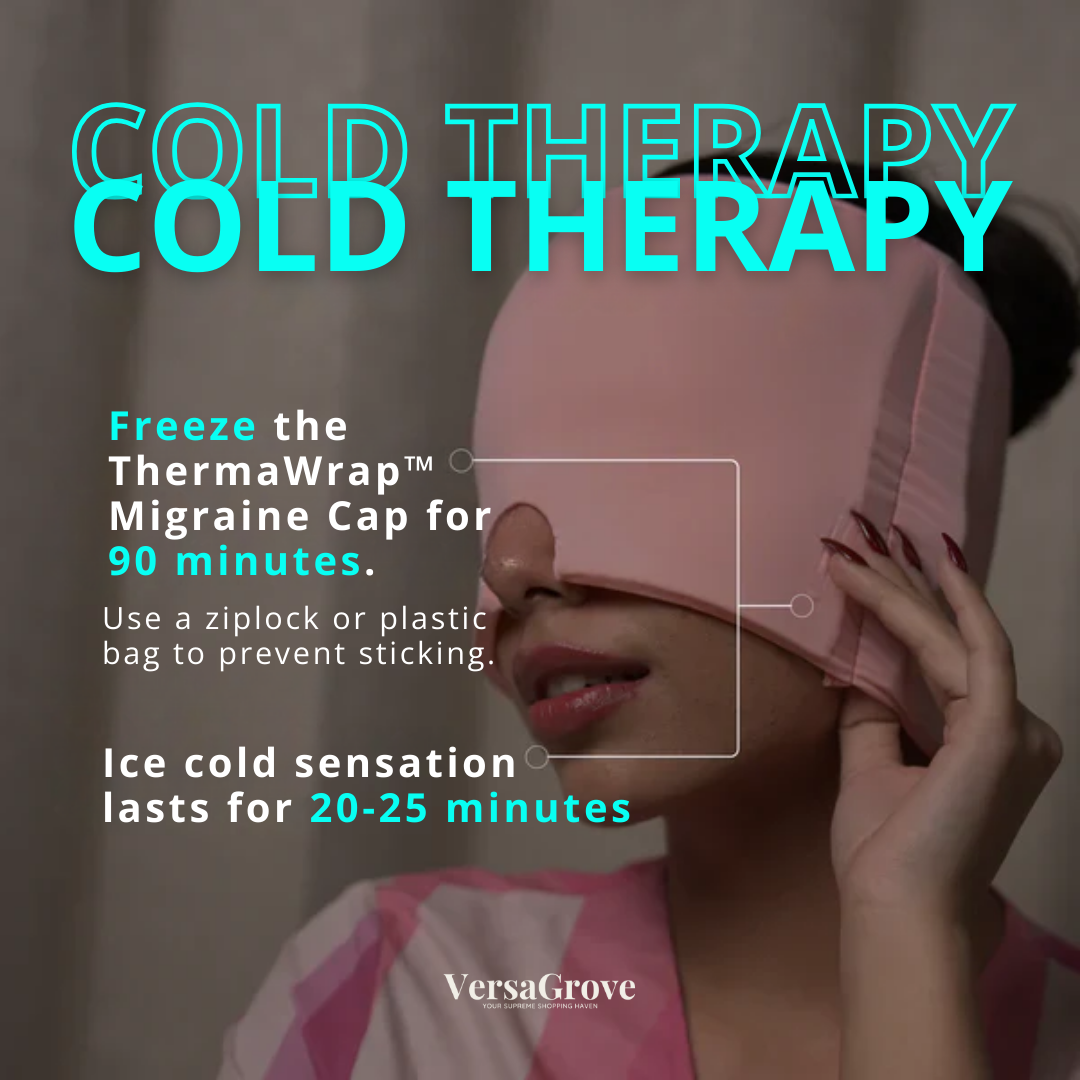 ThermaWrap™ Instant Migraine & Sinus Relief Cap