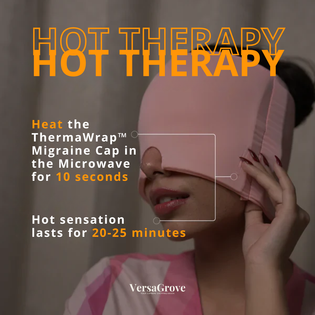 ThermaWrap™ Instant Migraine & Sinus Relief Cap