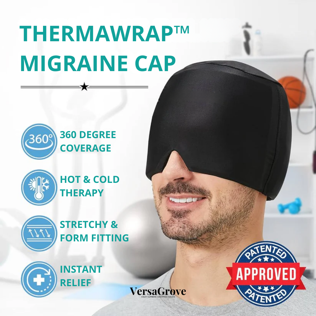 ThermaWrap™ Instant Migraine & Sinus Relief Cap