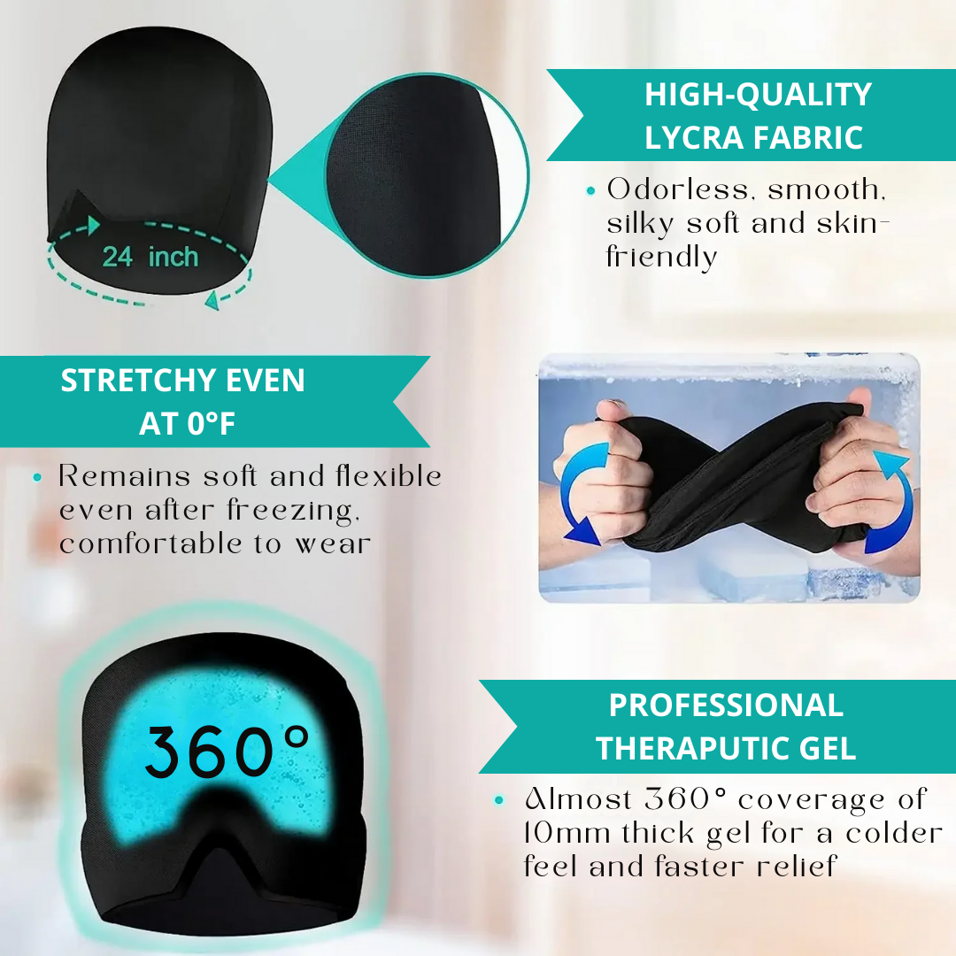 ThermaWrap™ Instant Migraine & Sinus Relief Cap