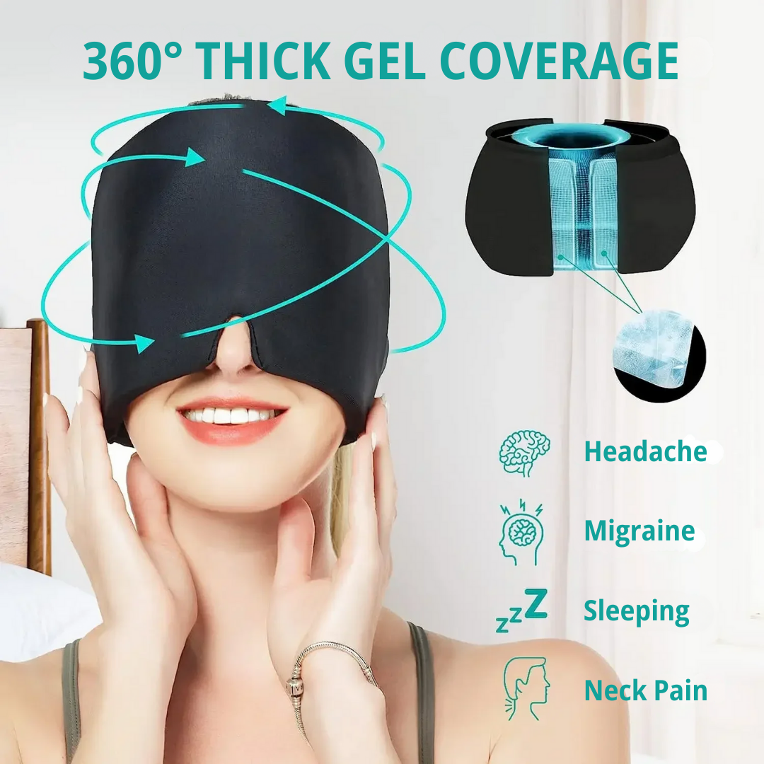 ThermaWrap™ Instant Migraine & Sinus Relief Cap