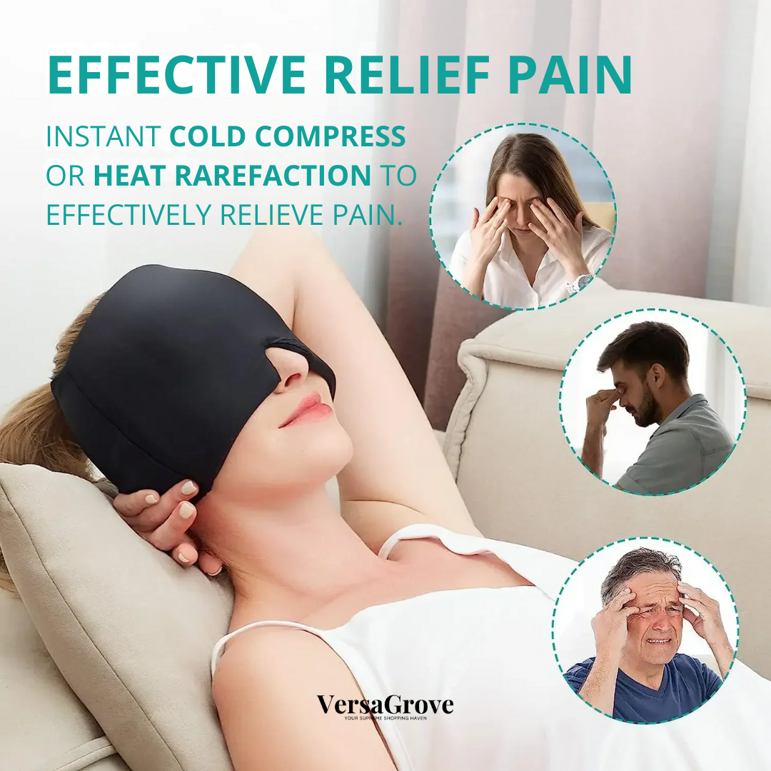 ThermaWrap™ Instant Migraine & Sinus Relief Cap