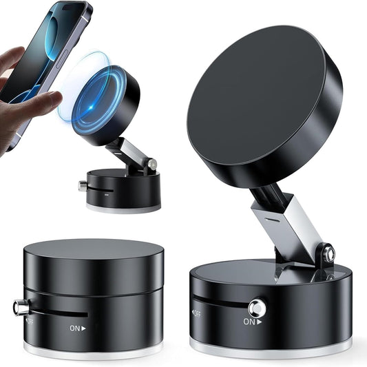Clampix™ Vacuum Magnetic Suction Phone Holder