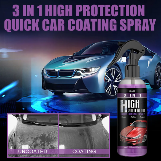 QuickGloss™ TripleAction Car Wax Spray